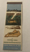 Vintage Matchbook Cover Matchcover Pennyrile State Park  Dawson Springs KY - $3.33