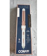 Conair Double Ceramic 1 Inch Curling Iron 30 Heat Settings - £12.72 GBP