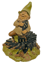 Tom Clark Gnome Figurine vtg sculpture SIGNED elf Cairn Fats Domino Dominoes #60 - £39.43 GBP