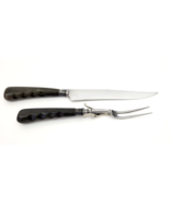 Stainless Meat Carving Knife and Fork Wade &amp; Butcher Set of 2 - €14,14 EUR