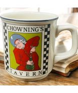 Homer Laughlin Chowing’s Tavern Coffee Mug Colonial Williamsburg  Checke... - €13,62 EUR