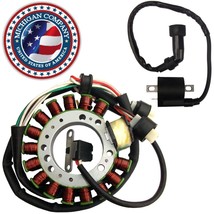 fits Yamaha Warrior 350 YFM350 Magneto Stator Ignition Coil 1993 1994 19... - $49.44