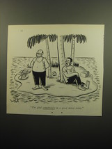 1960 Cartoon by Syd Hoff - I&#39;m glad somebody&#39;s in a good mood today - £11.95 GBP