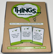The Game of Things...Humor in a Box-Pick Topic/Write Response/Guess Who ... - $8.28