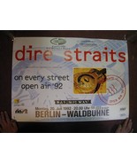 Dire Straits Poster The On Every Street Open Air 92 Was Not - $249.78 CAD