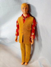 1970 Ken Doll Blonde Surfer in Suede Scene outfit 1971 Bendable Knees Barbie - £35.15 GBP