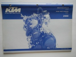 2000 KTM Spare Parts Manual Chassis 400 640 LC4-E Adventure R Duke - $49.49