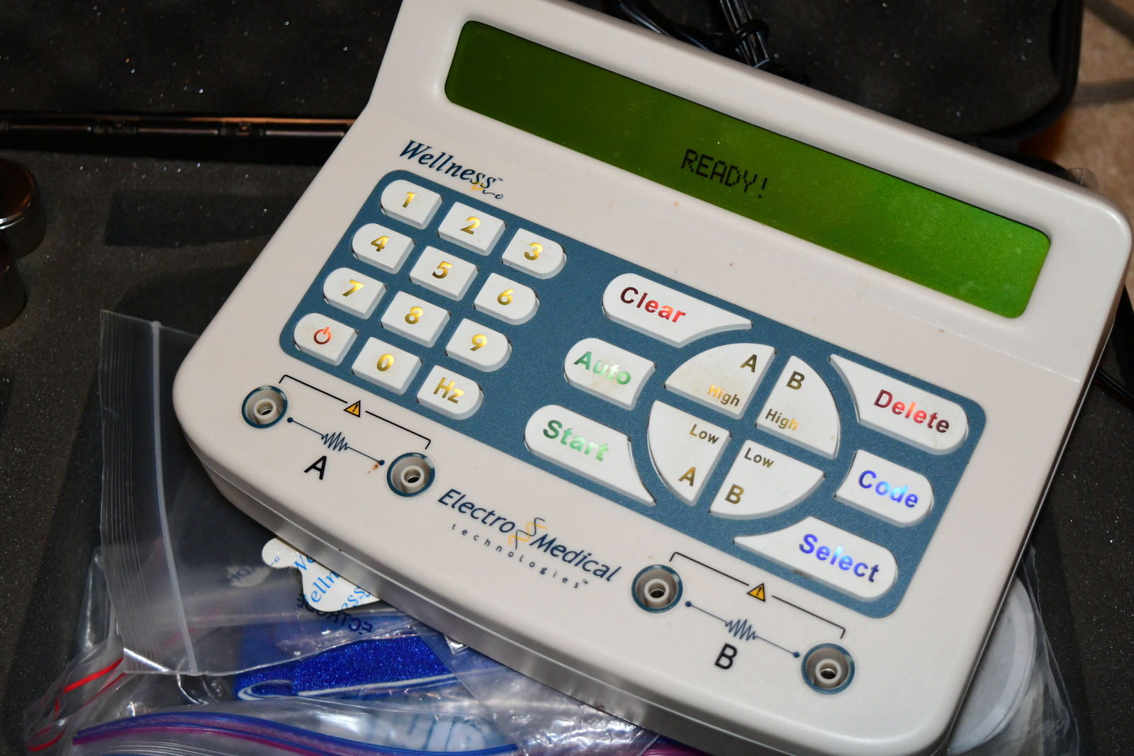 electro medical wellness pro 2010 Electrotherapy Unit with TENS 515a1 1/24 TENS Machines