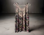 Maurices Sleeveless top Womans Plus Size 2x Floral Lace Insert Boho Peasant - $13.74