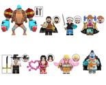 One Piece Battle Figure Set – Franky, Jinbe, Law, Buggy (8 Pcs) - $29.60