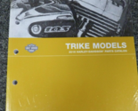 2016 Harley Davidson TRIKE Models Parts Catalog Manual Book 2016 NEW  - $129.99