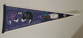 Vintage Arizona Diamondbacks 1998 Opening Day Baseball Pennant Banner Flag - £19.65 GBP
