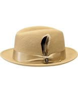 Men Bruno Capelo Hat Australian Wool Crushable Center Dent Florence FL52... - $123.77 CAD