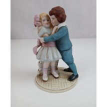 Vintage 1989 Shackman Ceramic Boy &amp; Girl 4.75&quot; Figurine Made In Korea - €5,11 EUR