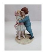 Vintage 1989 Shackman Ceramic Boy &amp; Girl 4.75&quot; Figurine Made In Korea - $110.63 MXN