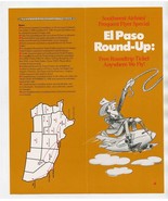 Southwest Airlines 1985 Frequent Flyer Special El Paso Round Up Booklet ... - £21.81 GBP