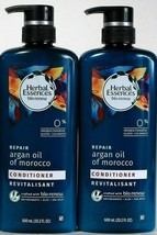 2 Bottles Herbal Essences 20.2 Oz Bio Renew Repair Argan Oil Conditioner - £23.08 GBP