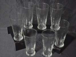 Southern Living Hammered Glass Southern Sippers Flat Tumbler - Set Of 6 + 1 Free - £80.34 GBP