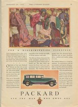 1931 Packard Full Page Magazine Ad For a Discriminating Clientele Shah A... - $13.86