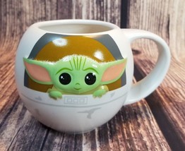 Disney Mandalorian The Child Figural Ceramic Mug Star Wars 13 oz 3D Coll... - $14.80