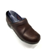 Dansko Brown Leather Professional Comfort Work Clogs Mules Nurse Shoe Wo... - £34.58 GBP