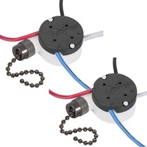 Zing Ear Ze-208S E89885 3 Speed 4 Wire Pull Chain Switch Fan Light Switch - £23.88 GBP