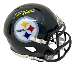 Diontae Johnson Signed Pittsburgh Steelers Flash Mini Speed Helmet BAS - £106.05 GBP