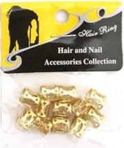 Filigree Braiding Tube Gold, 8mm - $0.99