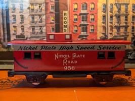 Marx Trains Used  # 956  7 INCH  Metal Nickle Plate Road  - $18.00