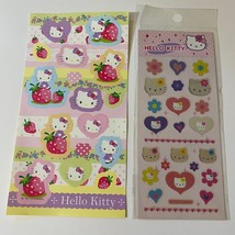 Sanrio Hello Kitty 2007 &amp; 2010 Sticker Sheets - £11.84 GBP