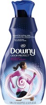 Downy Odor Protect Fabric Deodorizer and Fabric Conditioner, April Fresh, 32 fl  - £22.37 GBP
