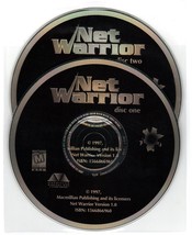 Net Warrior (2PC-CDs, 1997) Online Gaming Starter Kit - NEW CDs in SLEEVE - £3.99 GBP