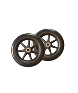 Walker 6&quot; Replacement Wheels High Quality Urethane Set of 2 Rubber EZ Ro... - $23.24