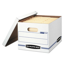 Bankers Box 0070308 Lift-Off Lid Stor/file Storage Box (4/Carton) White/... - $45.99