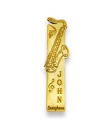 Bookmark - PERSONALIZED Saxophone - birch wood - $16.17 CAD
