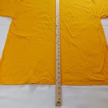 "Donoritaville Givin' Is Easy" Men's Yellow Graphic T-Shirt Measured Chest 24" image 9