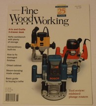 Fine Woodworking Magazine May/June 2001 Arts and Crafts 3 Drawer Desk - $7.69