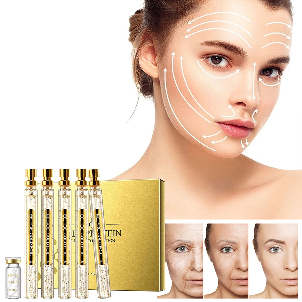 Protein Thread Anti-aging Serum Absorbable Anti-wrinkle Face Filler Skin Nourish - £18.69 GBP