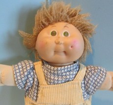 Small 8&quot; Vintage 1995 Cabage Patch Cloth Baby Doll Yarn Hair - £12.98 GBP