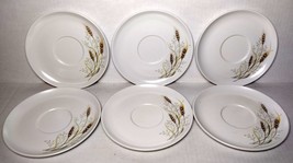 Vintage Mid Century Melmac 6&quot; Plate Wheat Pattern Lot of 6 - $16.14