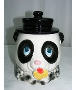 Vintage Ceramic Cookie Jar Panda Bear Manufactured 4 National Silver Co ... - €44,72 EUR