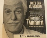 Diagnosis Murder Vintage Tv Print Ad Dick Van Dyke TV1 - £4.66 GBP