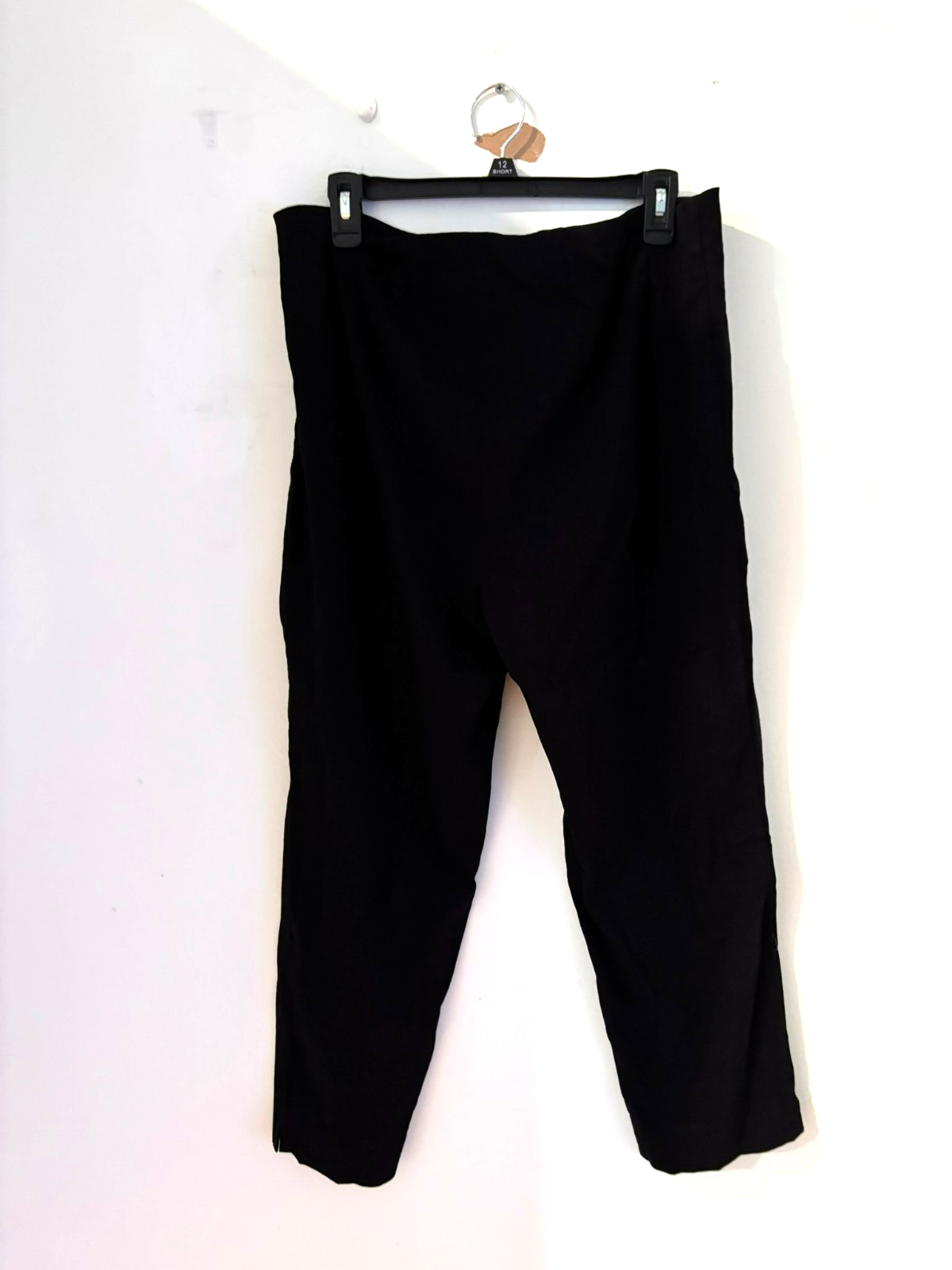 Time and Tru Women’s Plus 20 Black Ankle Pants Pull-On Dress Work Trousers Item image 2