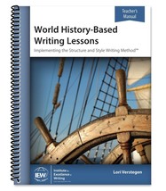 World History-Based Writing Lessons [Teacher&#39;s Manual only] Structure Style - $140.25