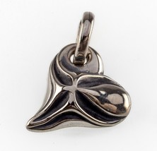 Bill Wall Sterling Silver Small Heart Charm Pendant - £95.19 GBP