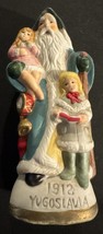 Vintage Christmas Eve Limited Edition Santa 1912 Yugoslavia Porcelain Fi... - $12.00