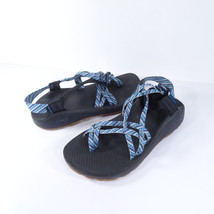 Chaco Womens Size 8 ZX2 Strappy Hiking Sport Water Sandals Blue - £25.14 GBP