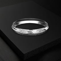 Véritable 990 Argent Solide Homme Fabuleux Classique Bracelet - $111.36+