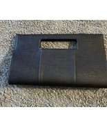 Charming Charlie Snap ClosureBlack Faux Leather Clutch Purse - $405.64 MXN