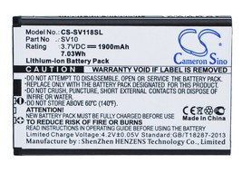 Battery for Sieval SV-118 SV10 - £14.77 GBP